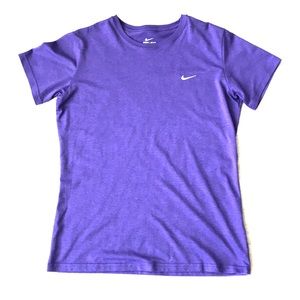 Purple dry fit Nike T-shirt